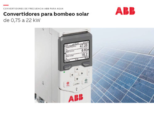 Nuevos convertidores para bombeo solar de ABB