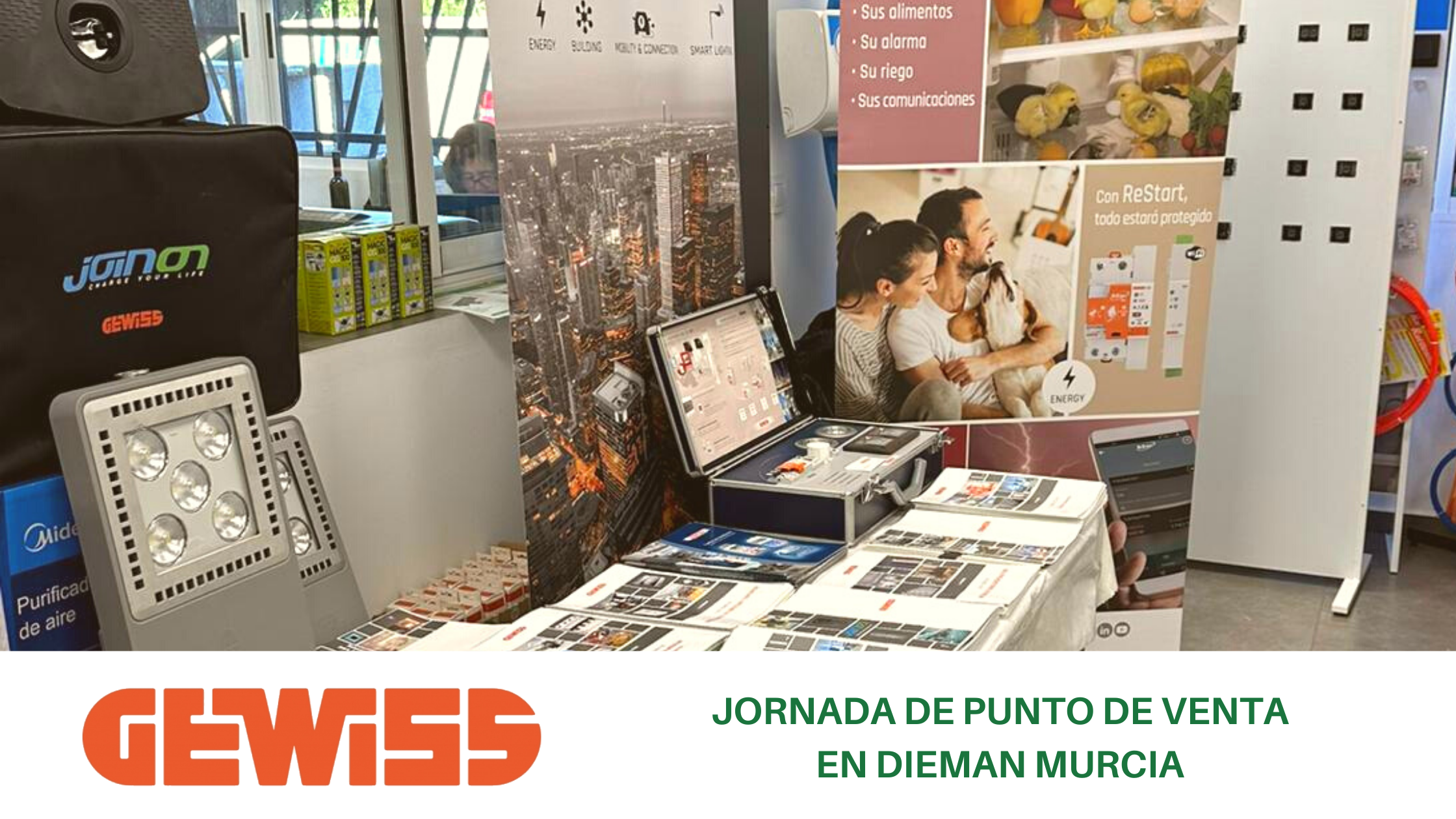 Jornada con Gewiss en Dieman Murcia