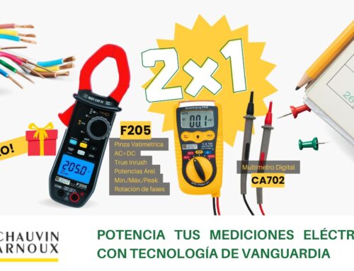 Promo Pinza Vatimétrica y Multímetro de regalo