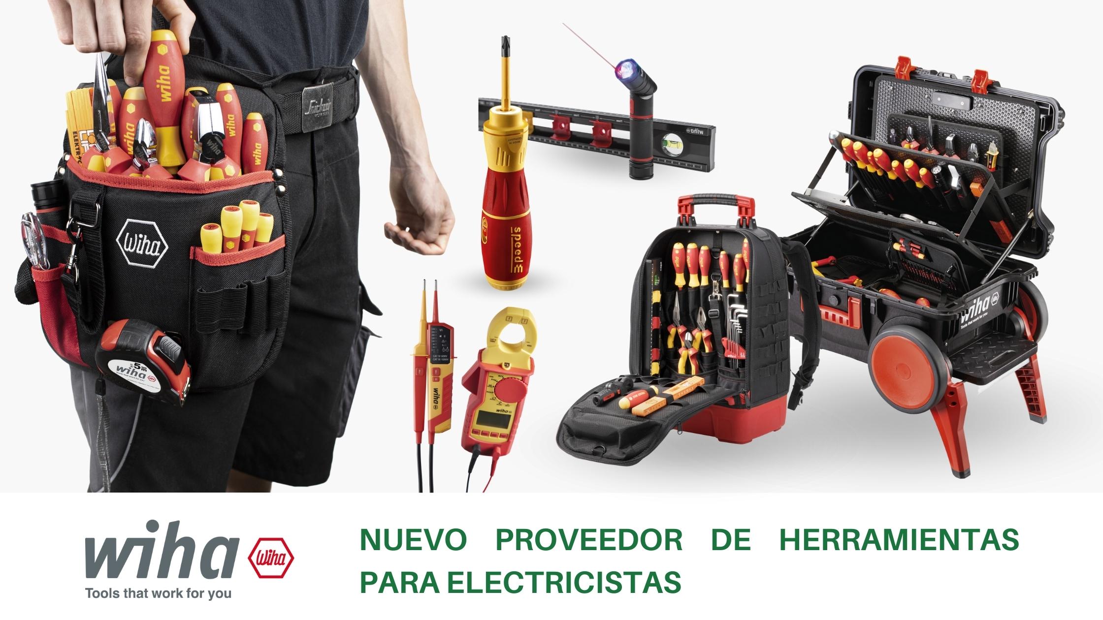 Wiha: nuevo proveedor de herramientas para electricistas